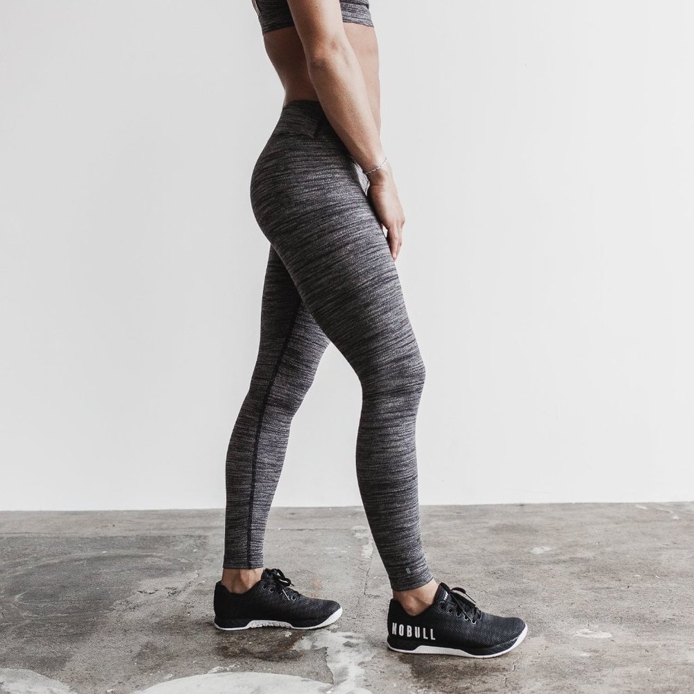 NOBULL WOMEN'S MID-RISE MELANGE TIGHT 28.5"